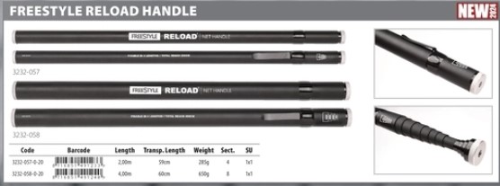 Spro Freestyle Reload Handles